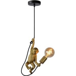 Lucide - EXTRAVAGANZA CHIMP - Hanglamp - Zwart - Ø 17,6 cm - 1xE27