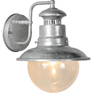 Lucide FIGO - Wandlamp Buiten - Ø 21,3 cm - 1xE27 - IP44 - Zink