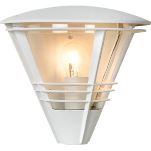 Lucide LIVIA - Wandlamp Buiten - 1xE27 - IP44 - Wit