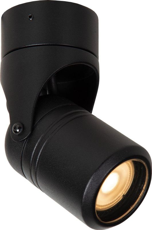 Lucide Niort opbouw spot zwart 7cm