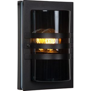 Lucide Privas wandlamp 60W 25x15cm zwart