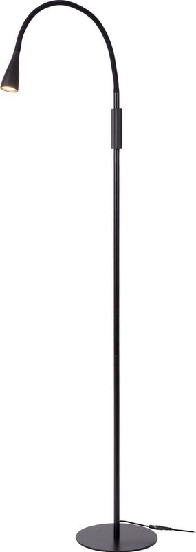 Lucide ZOZY - Leeslamp - LED Dimb. - 1x4W 3000K - Zwart
