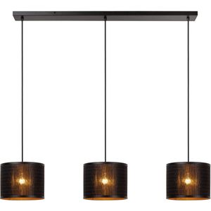 B.K.Licht - RGB LED Plafonniére - Zwart - Dimbaar - Met Indirecte Licht Met Afstandsbediening O42cm