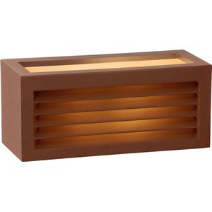 Lucide DIMO Wandlamp 1xE27 - Roest bruin