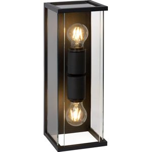 Lucide CLAIRE Wandlamp 2xE27 - Antraciet