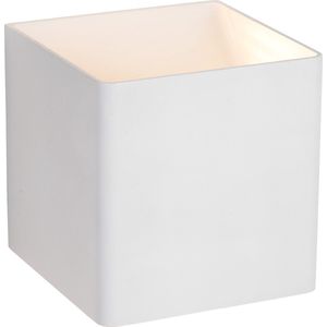 Lucide VERTIGO - Oplaadbare Wandlamp - Accu/Batterij - LED Dimb. - 1x6W 2700K - IP54 - Bewegingssensor - Wit