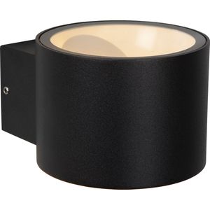 Lucide OXFORD Wandlamp Binnen/Buiten - 1xG9 - IP54 - Zwart