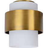 Lucide FIRMIN - Tafellamp - Ø 20 cm - 1xE27 - Mat Goud / Messing
