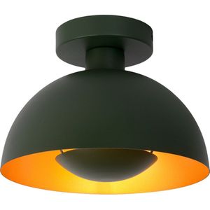 Lucide SIEMON Plafonnière Ø 25 1xE27 Groen