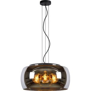 Lucide OLIVIA Hanglamp 3xE27 - Fumé