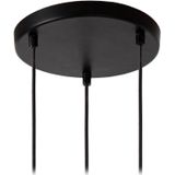 Lucide MEDINE - Hanglamp – Ø 46 cm – 3 x E27 – rook