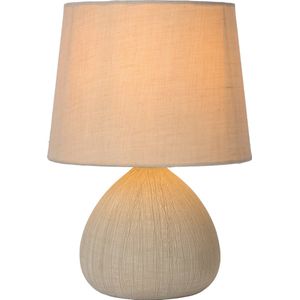Lucide RAMZI Tafellamp Ø 18 1xE14 Beige