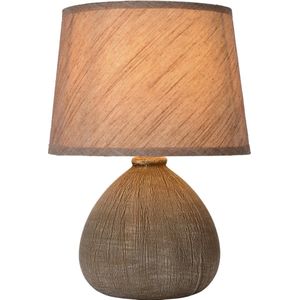 Lucide RAMZI Tafellamp Ø 18 1xE14 Bruin