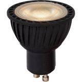 Lucide Bulb dimbare LED lamp 3000K GU10 5W 5cm zwart