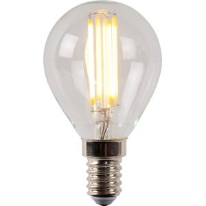 Lucide Bulb dimbare LED lamp 2700K E14 4W 4.5cm transparant