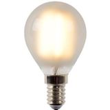 Lucide P45 - Filament lamp - Ø 4,5 cm - LED Dimb. - E14 - 1x4W 2700K - mat