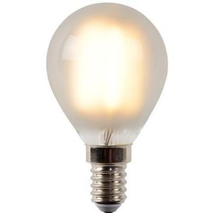 Lucide Ledfilamentlamp Mat Glas P45 Dimbaar E14 4w | Lichtbronnen