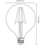 Lucide Bulb dimbare LED lamp 2700K E27 5W