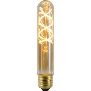 Lucide T32 - Filament lamp - Ø 3 cm - LED Dimb. - E27 - 1x4,9W 2200K - Amber