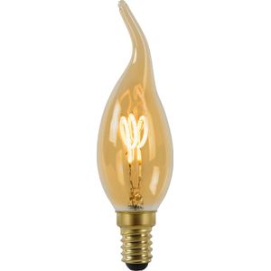 Lucide Ledfilamentlamp Kaars Ct35 E14 3w | Lichtbronnen