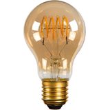 Lucide A60 - Filament lamp - Ø 6 cm - LED Dimb. - E27 - 1x4,9W 2200K - Amber