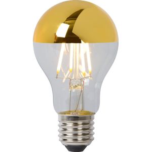 Lucide Bulb dimbare LED lamp 2700K E27 5W 6cm goud
