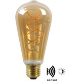 Lucide 49034/04/62 gloeilamp, glas, E27, 4 W, amber