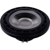 Lucide ES111 - Led Lamp - Zwart - Ø 11 cm - GU10 - 1x12W 2200K/3000K