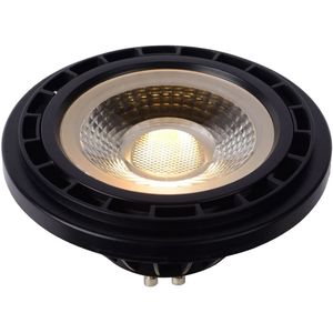 Lucide ES111 - Led Lamp - Zwart - Ø 11 cm - GU10 - 1x12W 2200K/3000K