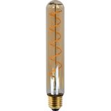 Lucide T32 - Filament lamp - Ø 3,2 cm - LED Dimb. - E27 - 1x4,9W 2200K - Amber