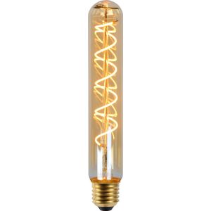 Lucide T32 - Filament lamp - Ø 3,2 cm - LED Dimb. - E27 - 1x4,9W 2200K - Amber