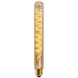 Lucide T32 - Filament lamp - Ø 3,2 cm - LED Dimb. - E27 - 1x4,9W 2200K - Amber