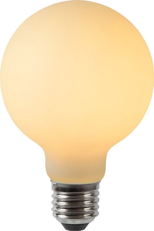 Lucide G80 - Filament lamp - Ø 8 cm - LED Dimb. - E27 - 1x4,9W 2700K - Opaal