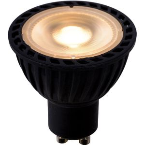 Lucide MR16 - Led lamp - Ø 5 cm - LED Dimb. - GU10 - 1x5W 2200K/2700K - 3 StepDim - Zwart