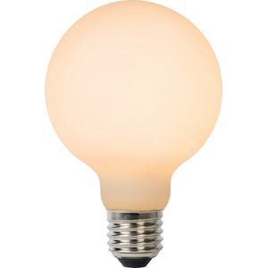 Lucide G125 - Filament lamp - Ø 12,5 cm - LED Dimb. - E27 - 1x8W 2700K - 3 StepDim - Opaal