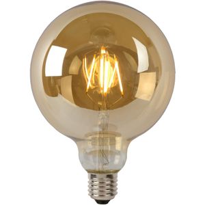 Lucide G125 - Filament lamp - Ø 12,5 cm - LED Dimb. - E27 - 1x8W 2700K - Amber