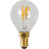 Lucide P45 - Filament lamp - Ø 4,5 cm - LED Dimb. - E14 - 1x3W 2700K - Transparant
