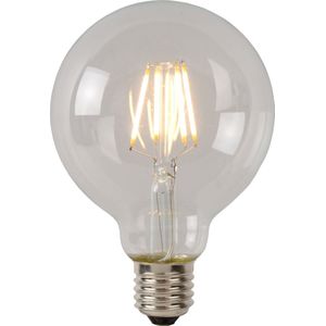 Lucide Bulb dimbare LED lamp 2700K E27 7W 8cm transparant