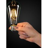 Lucide ST64 Class B - Filament lamp - Ø 6,4 cm - LED Dimb. - E27 - 1x7W 2700K - Transparant