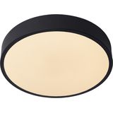 Lucide UNAR - Plafonnière - Ø 30 cm - LED 3 StepDim - 1x18W 2700K - Zwart