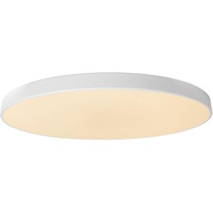 Lucide UNAR - Plafonnière - Ø 80 cm - LED 3 StepDim - 1x80W 2700K - Wit
