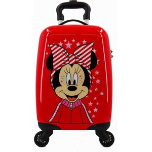 Disney Harde Koffer / Trolley / Reiskoffer - 45 cm (S) - Minnie Mouse - Rood