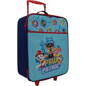 Paw Patrol jongens junior trolley blauw 35 x 14,5 x 42