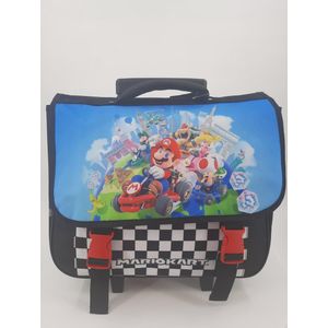 Super Mario boekentas rugzak trolley 41x15x30 - Mariokart Rugtas/Koffer