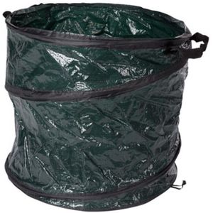 Toolland Tuinafvalzak, pop-upsysteem, polyester, groen, 80 liter
