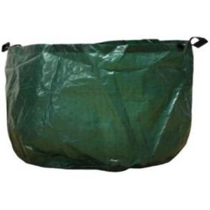 Toolland Tuinafvalzak, vierkant, polyester, groen, 230 liter