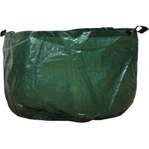 Toolland Tuinafvalzak, vierkant, polyester, groen, 230 liter