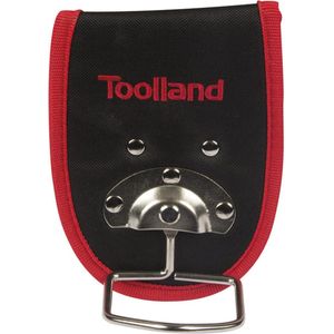 Toolland - Hamerhouder - Zwart/Rood - Nylon - Versterkt met Klinknagels