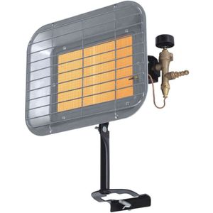 Perel Terrasverwarmer op gas, butaan of propaan, 4500 W