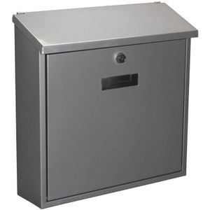 Brievenbus - Staal - Zwart - Waterdicht